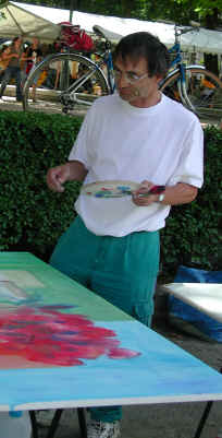Artiste peintre plasticien à Annecy : Marcel Savy